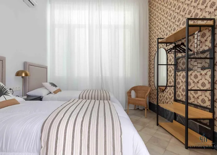 Apartmán Living4malaga Stylish Monroy Màlaga
